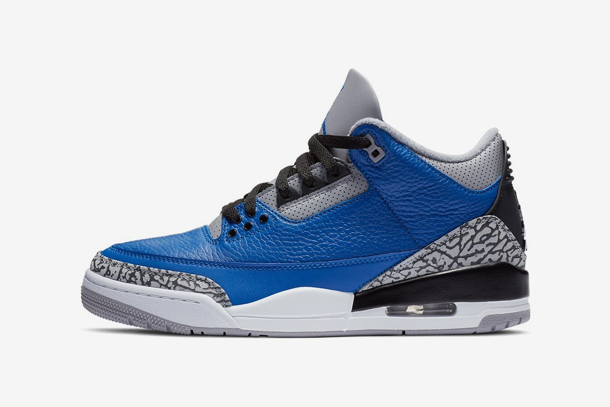 air jordan 3 blue